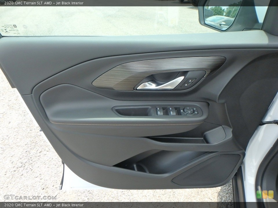 Jet Black Interior Door Panel for the 2020 GMC Terrain SLT AWD #134364969