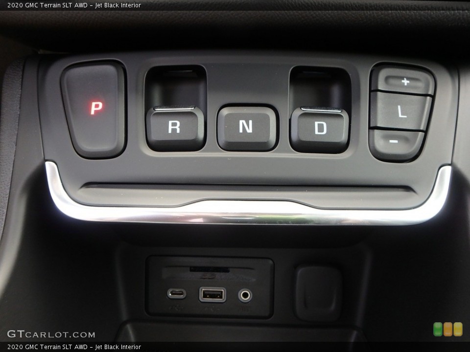 Jet Black Interior Transmission for the 2020 GMC Terrain SLT AWD #134365092