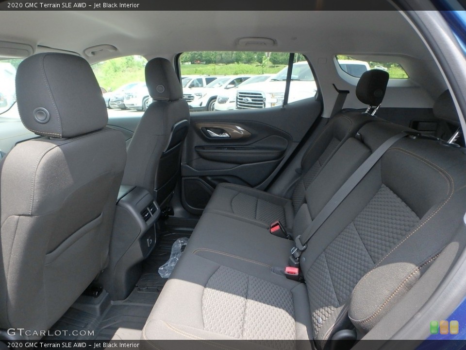 Jet Black Interior Rear Seat for the 2020 GMC Terrain SLE AWD #134365515