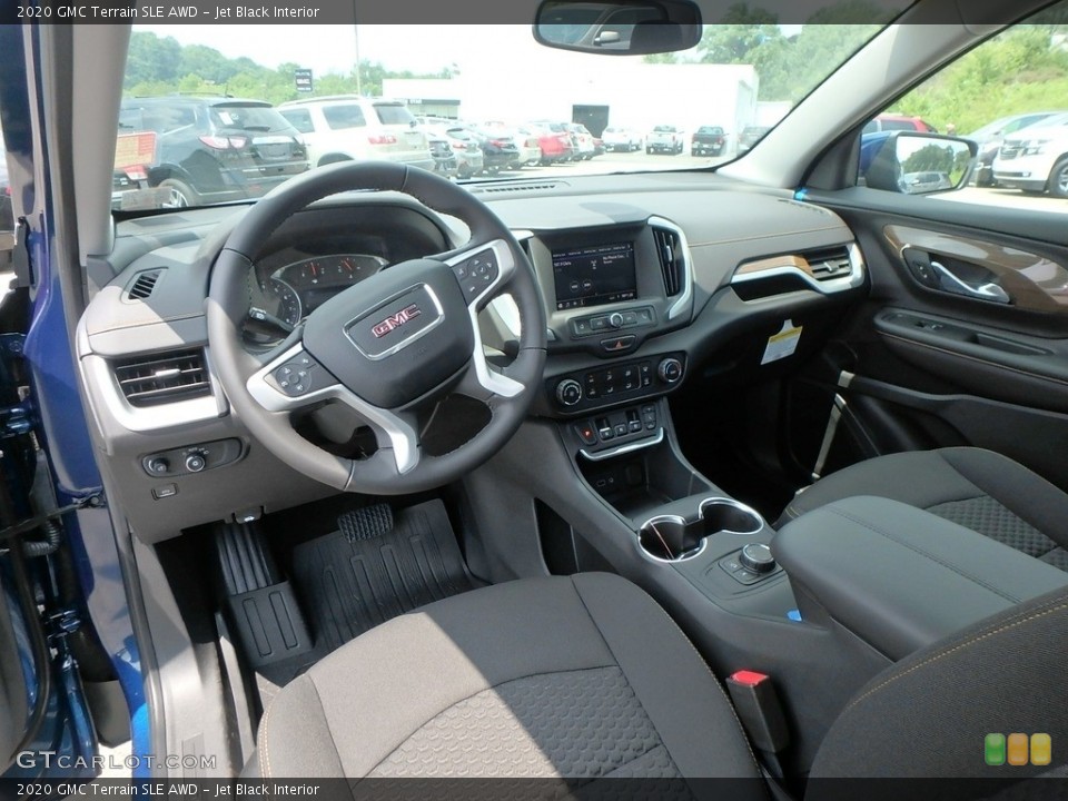 Jet Black Interior Photo for the 2020 GMC Terrain SLE AWD #134365545