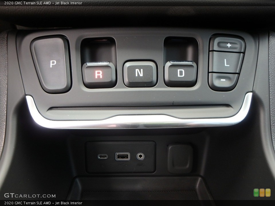 Jet Black Interior Transmission for the 2020 GMC Terrain SLE AWD #134365689
