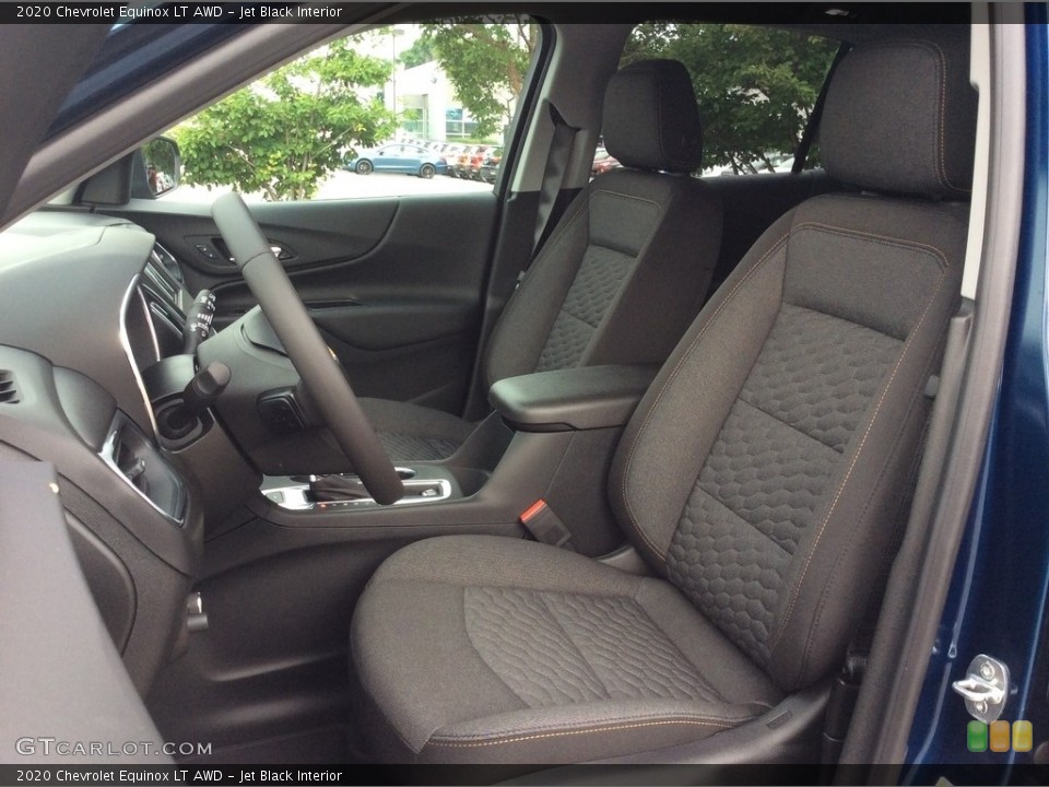 Jet Black Interior Front Seat for the 2020 Chevrolet Equinox LT AWD #134371035
