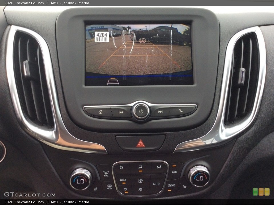 Jet Black Interior Controls for the 2020 Chevrolet Equinox LT AWD #134371203