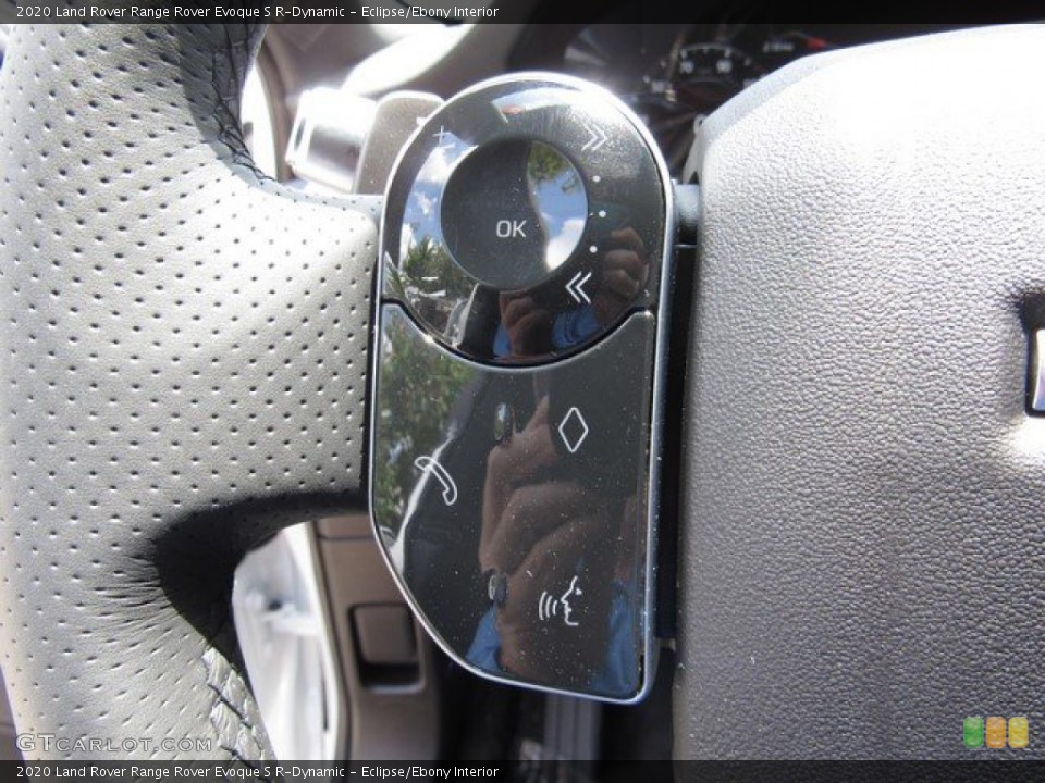 Eclipse/Ebony Interior Steering Wheel for the 2020 Land Rover Range Rover Evoque S R-Dynamic #134388845