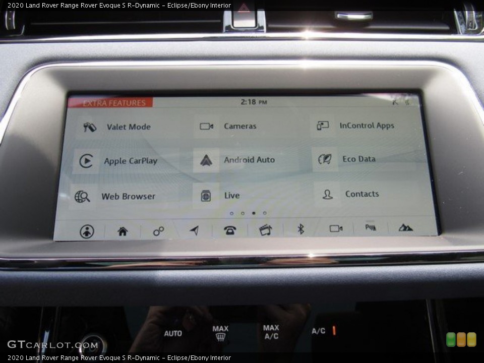 Eclipse/Ebony Interior Controls for the 2020 Land Rover Range Rover Evoque S R-Dynamic #134388920