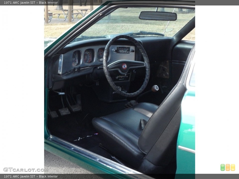 Black Interior Photo for the 1971 AMC Javelin SST #134395480