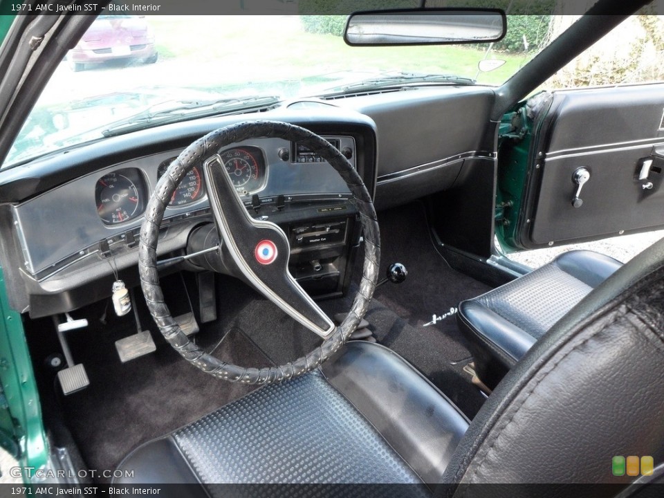 Black Interior Photo for the 1971 AMC Javelin SST #134395552