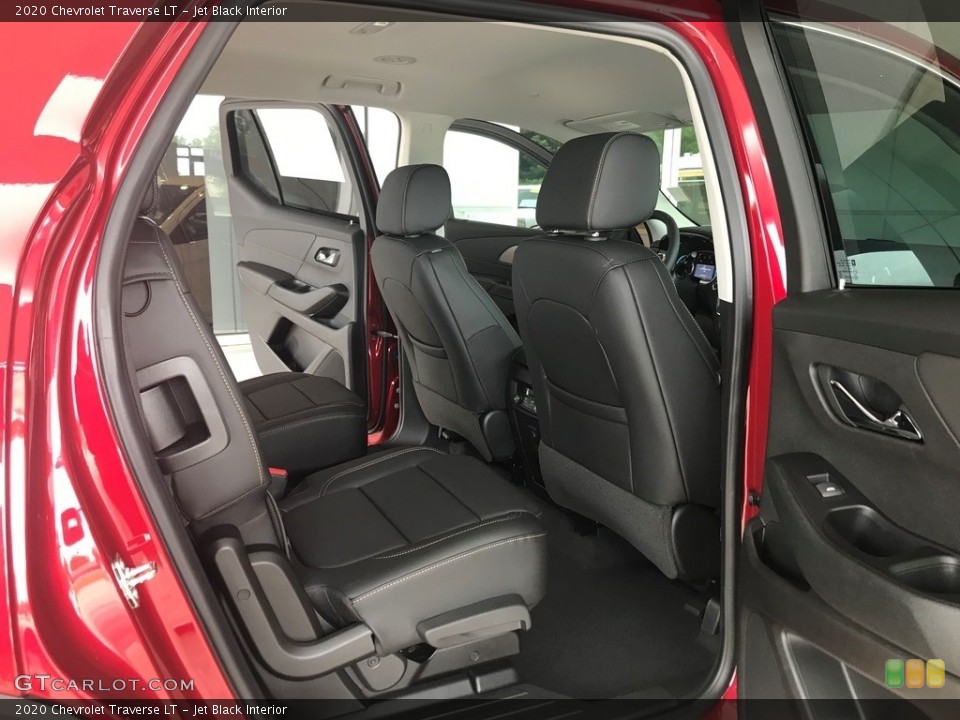Jet Black Interior Rear Seat for the 2020 Chevrolet Traverse LT #134396899