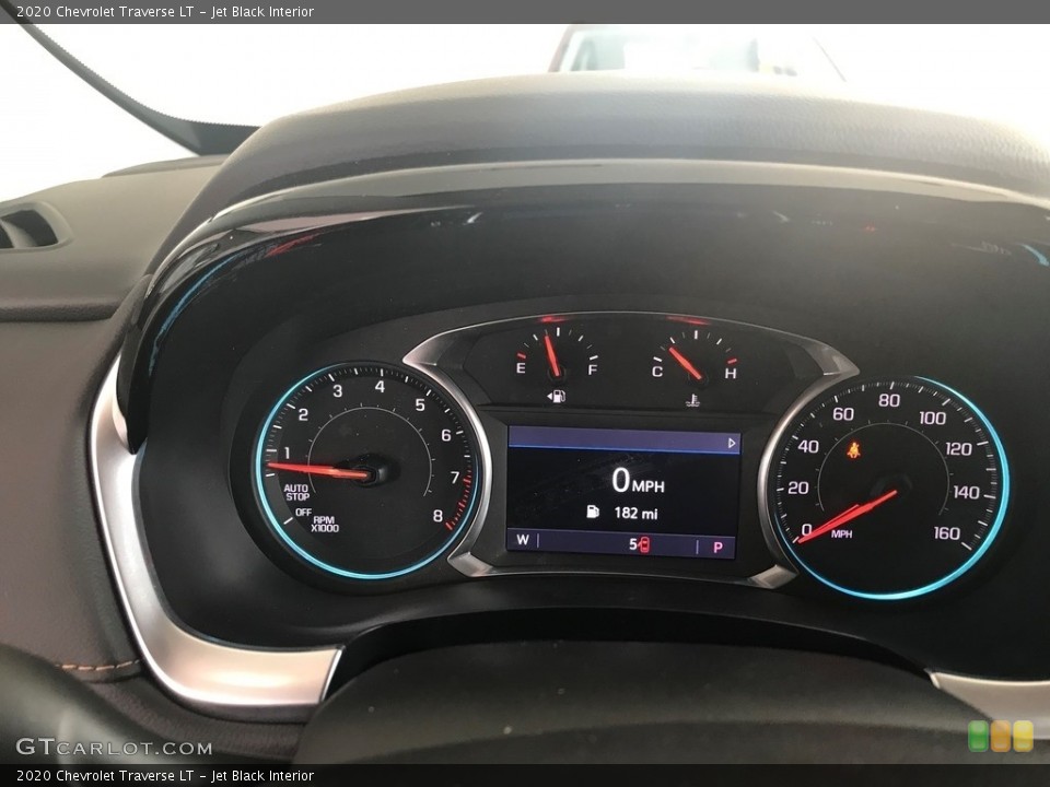 Jet Black Interior Gauges for the 2020 Chevrolet Traverse LT #134396962