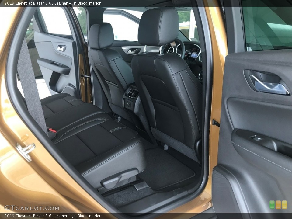 Jet Black Interior Rear Seat for the 2019 Chevrolet Blazer 3.6L Leather #134397190