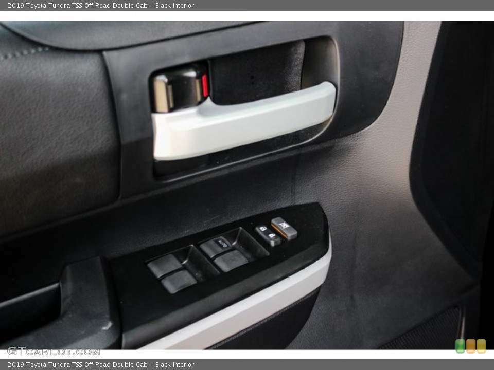 Black Interior Controls for the 2019 Toyota Tundra TSS Off Road Double Cab #134402785