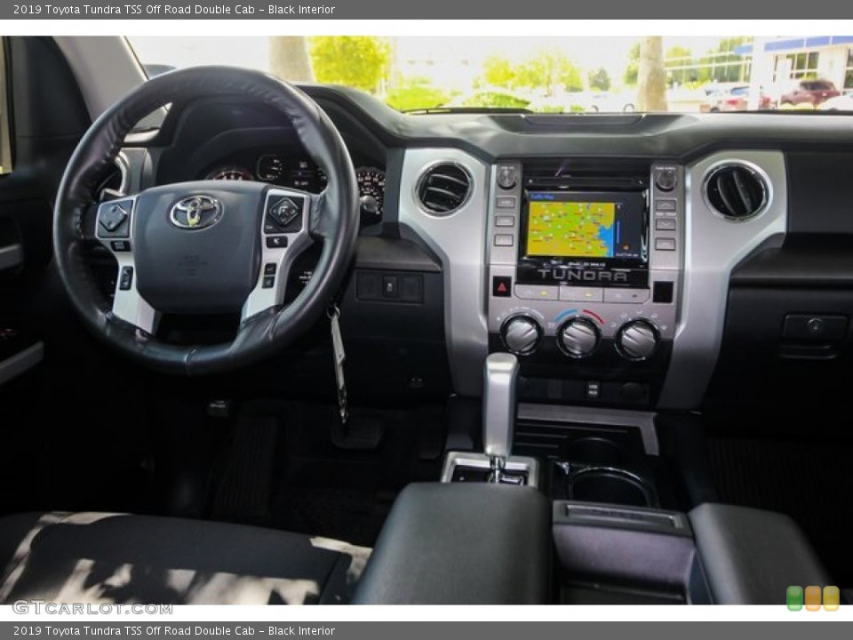Black Interior Controls for the 2019 Toyota Tundra TSS Off Road Double Cab #134402915