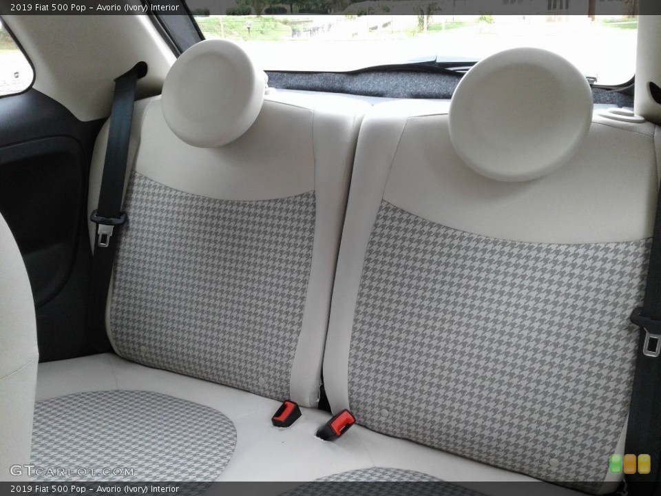 Avorio (Ivory) Interior Rear Seat for the 2019 Fiat 500 Pop #134403274