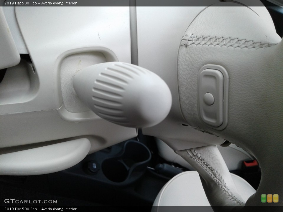 Avorio (Ivory) Interior Controls for the 2019 Fiat 500 Pop #134403319