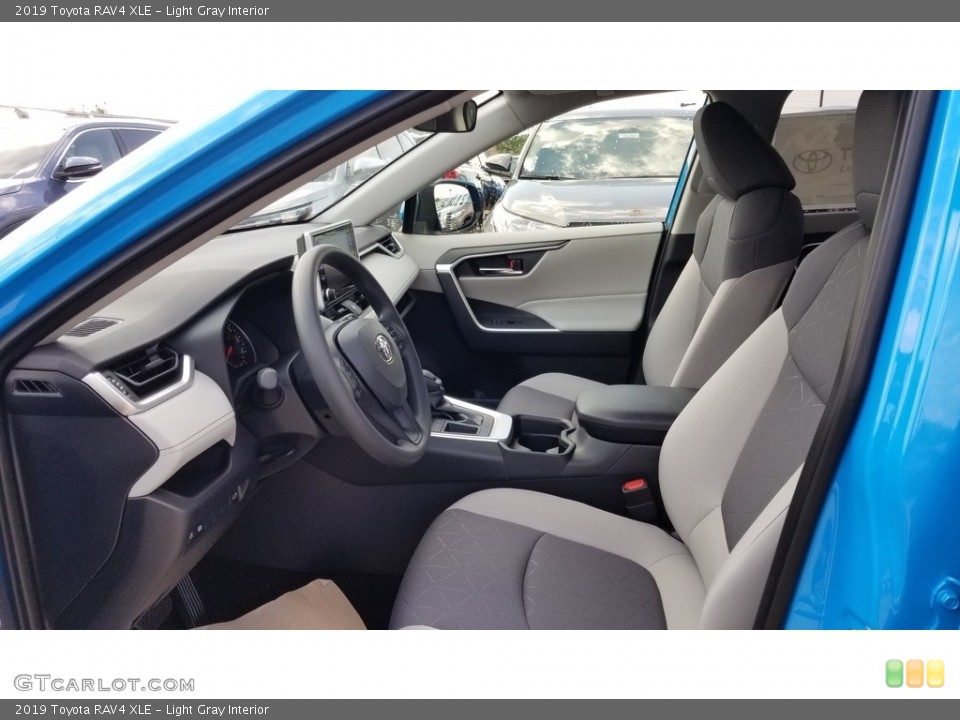 Light Gray Interior Front Seat for the 2019 Toyota RAV4 XLE #134405385