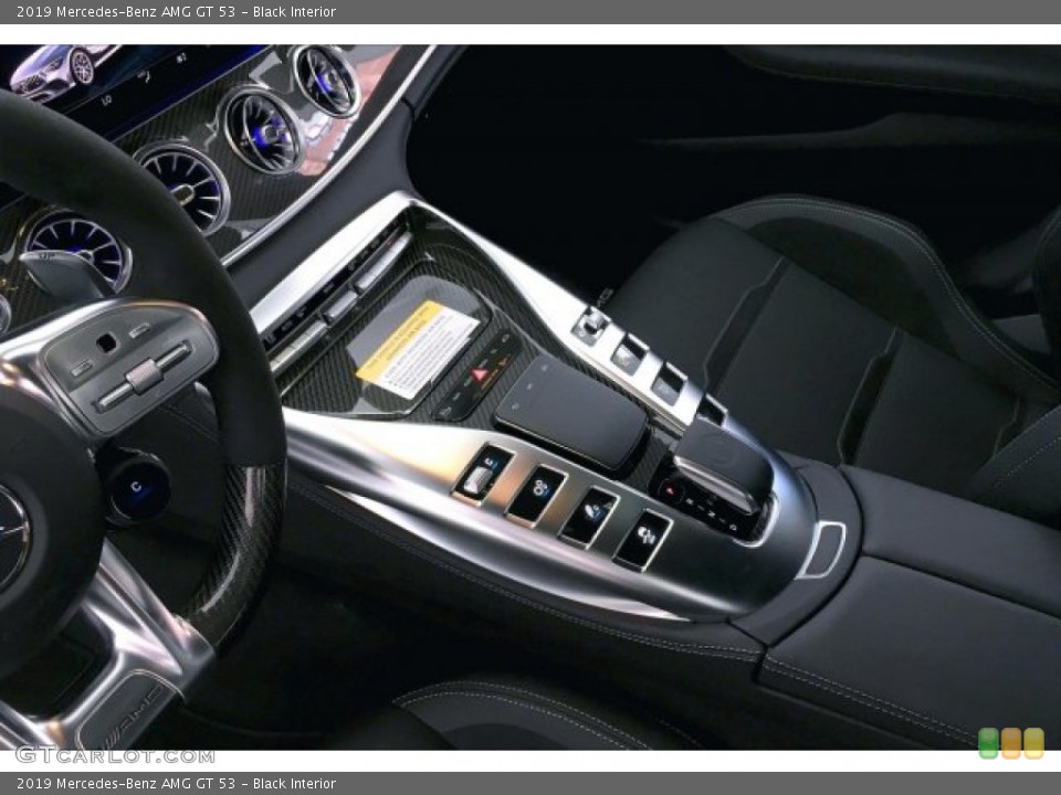 Black Interior Controls for the 2019 Mercedes-Benz AMG GT 53 #134408079
