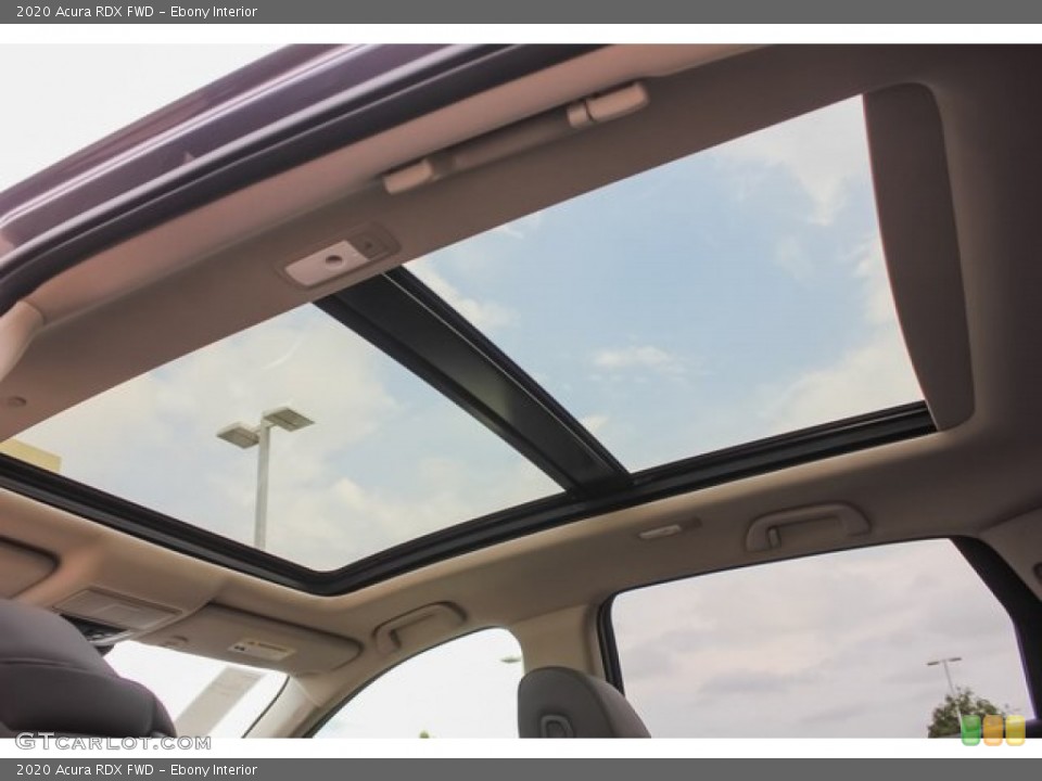 Ebony Interior Sunroof for the 2020 Acura RDX FWD #134418936