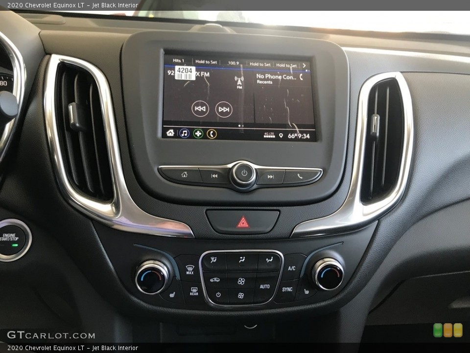 Jet Black Interior Controls for the 2020 Chevrolet Equinox LT #134421462