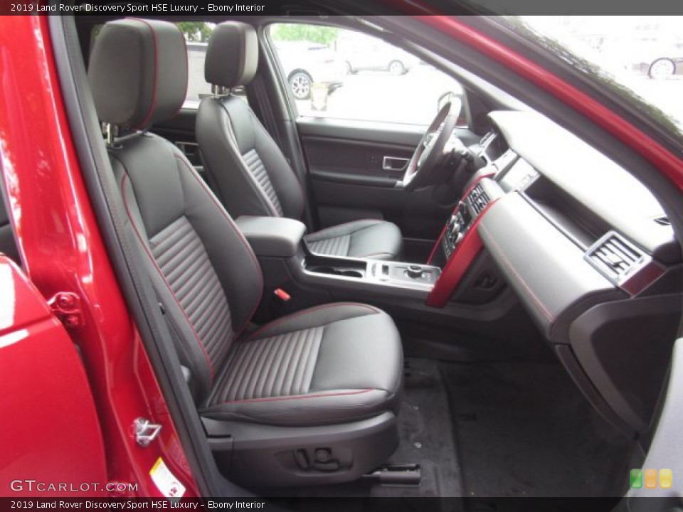 Ebony Interior Front Seat for the 2019 Land Rover Discovery Sport HSE Luxury #134426319