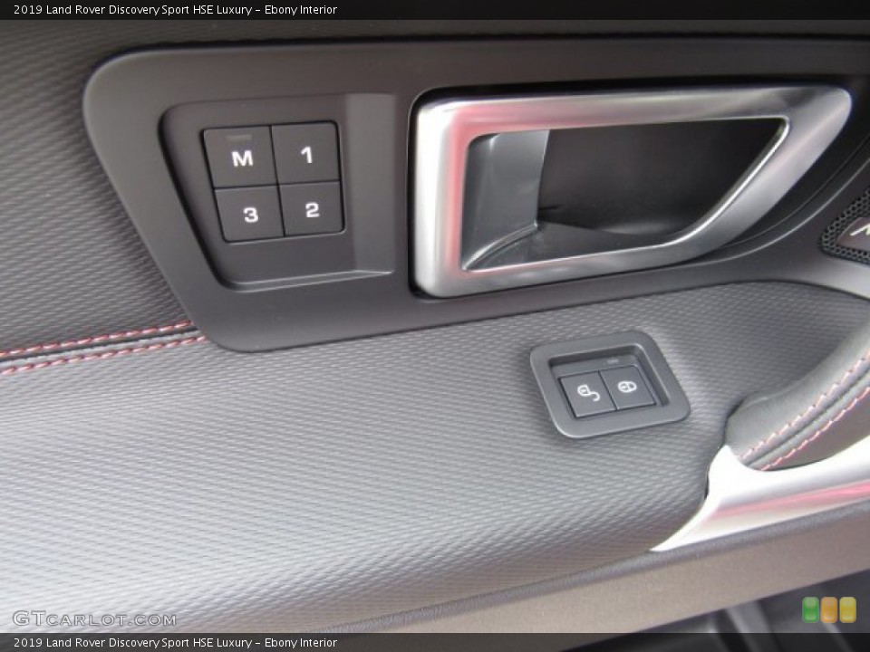Ebony Interior Controls for the 2019 Land Rover Discovery Sport HSE Luxury #134426502