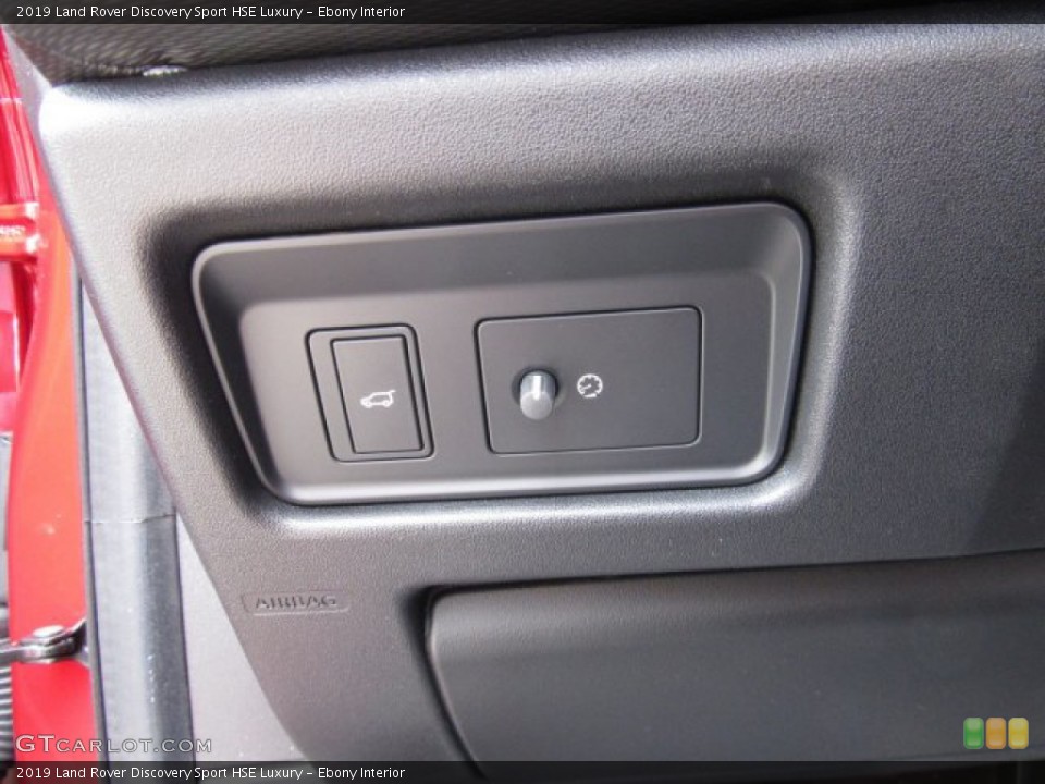 Ebony Interior Controls for the 2019 Land Rover Discovery Sport HSE Luxury #134426574