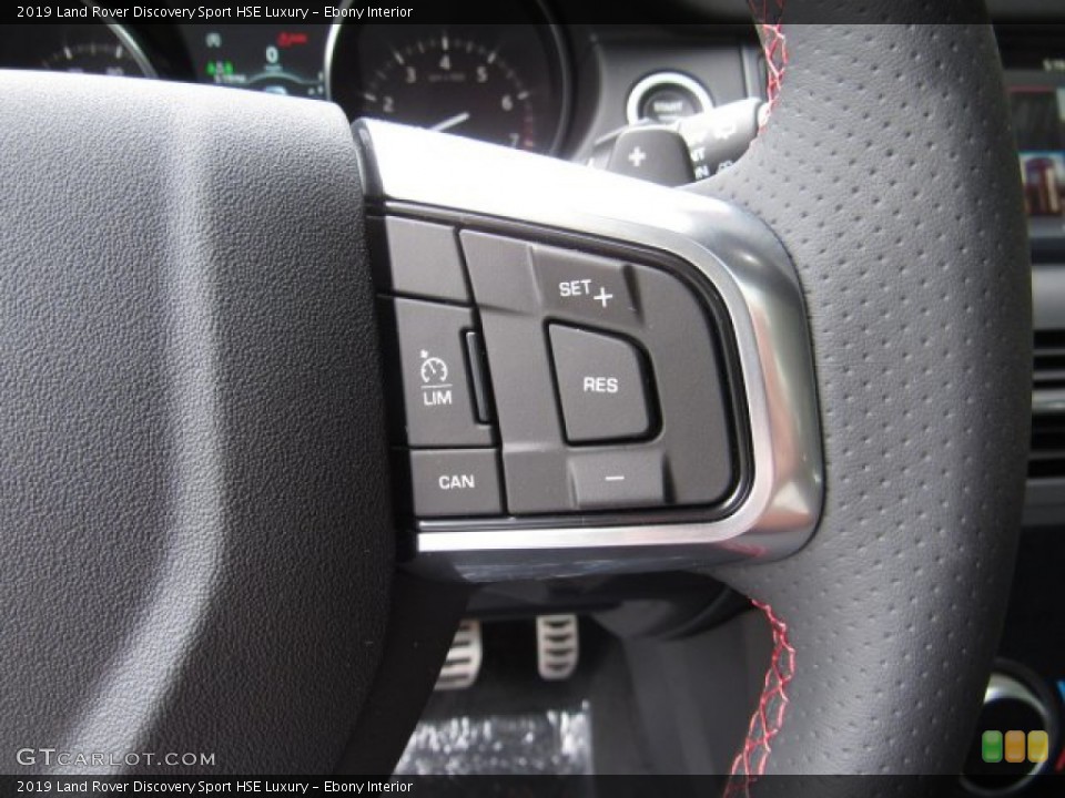 Ebony Interior Steering Wheel for the 2019 Land Rover Discovery Sport HSE Luxury #134426646