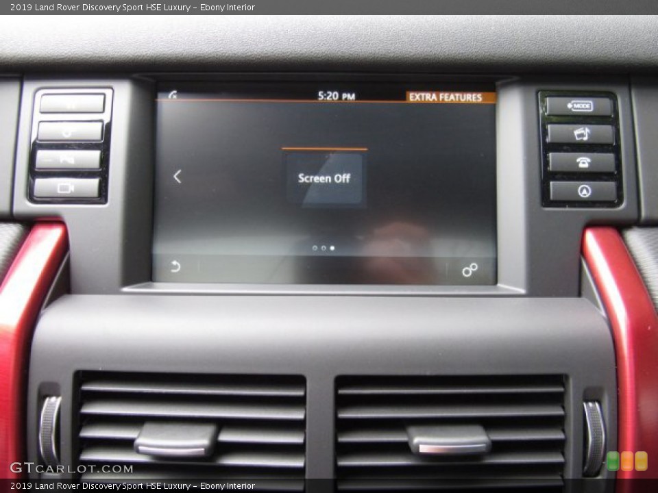Ebony Interior Controls for the 2019 Land Rover Discovery Sport HSE Luxury #134426748