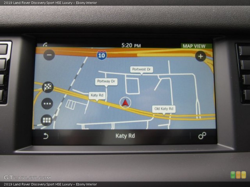 Ebony Interior Navigation for the 2019 Land Rover Discovery Sport HSE Luxury #134426778