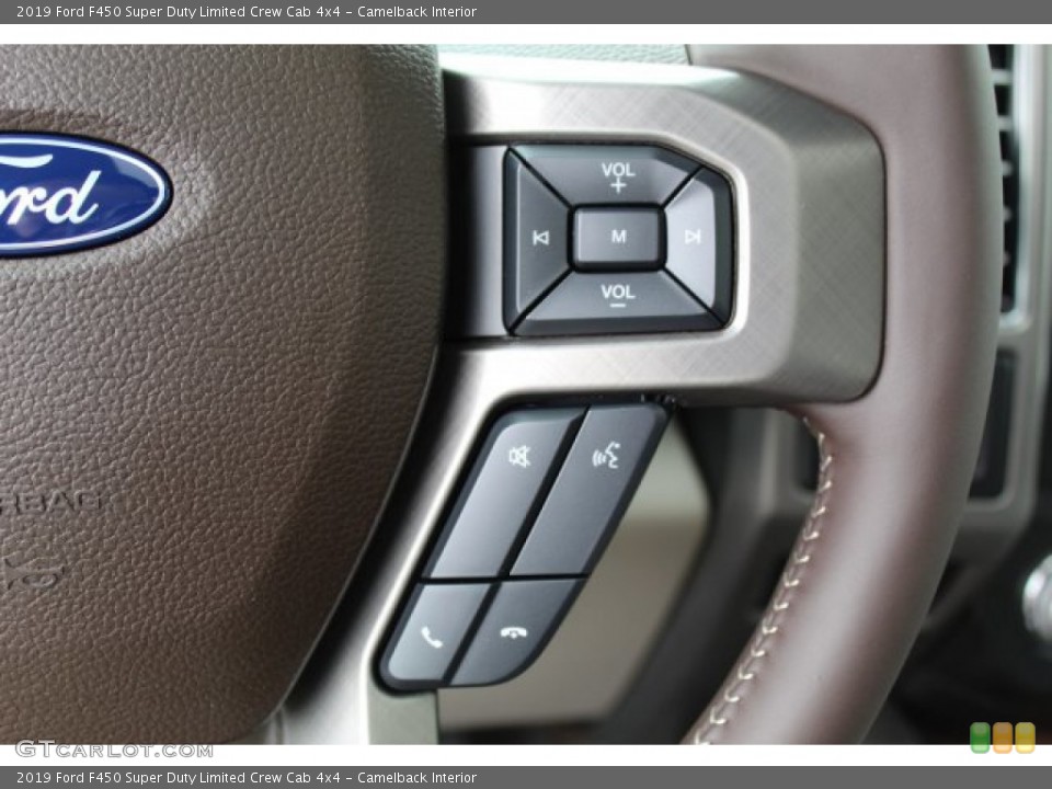Camelback Interior Steering Wheel for the 2019 Ford F450 Super Duty Limited Crew Cab 4x4 #134428671