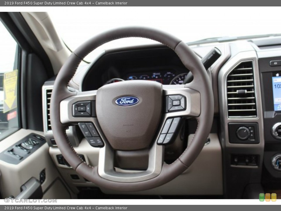 Camelback Interior Steering Wheel for the 2019 Ford F450 Super Duty Limited Crew Cab 4x4 #134428812