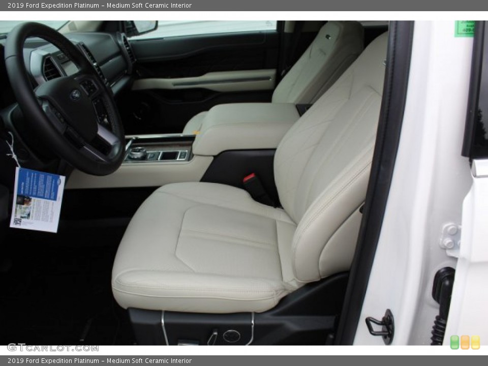Medium Soft Ceramic Interior Front Seat for the 2019 Ford Expedition Platinum #134429055