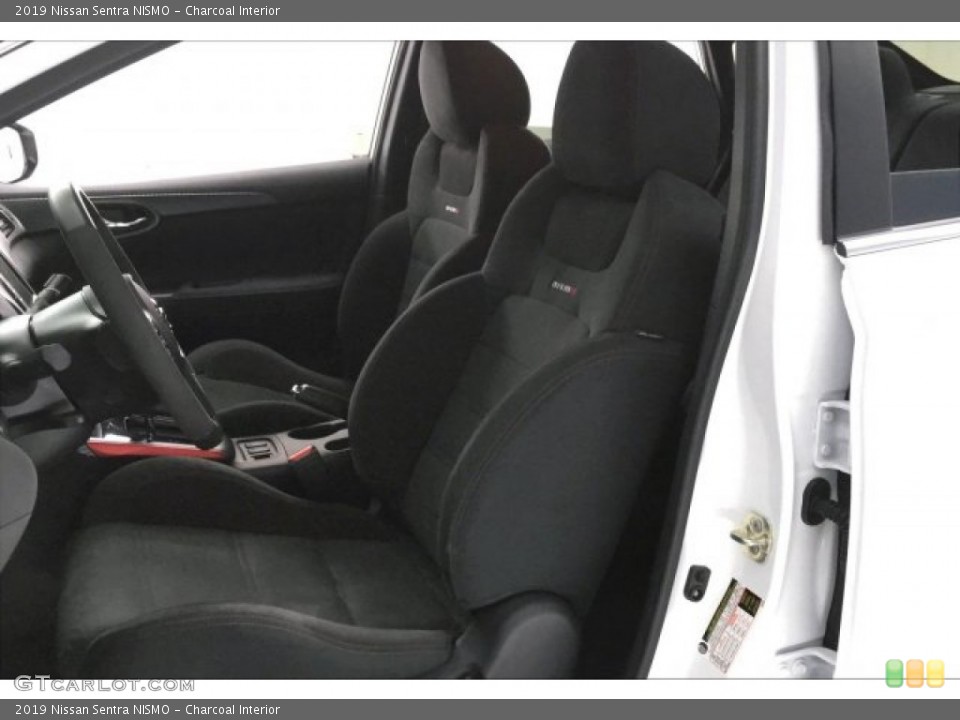 Charcoal Interior Front Seat for the 2019 Nissan Sentra NISMO #134439450