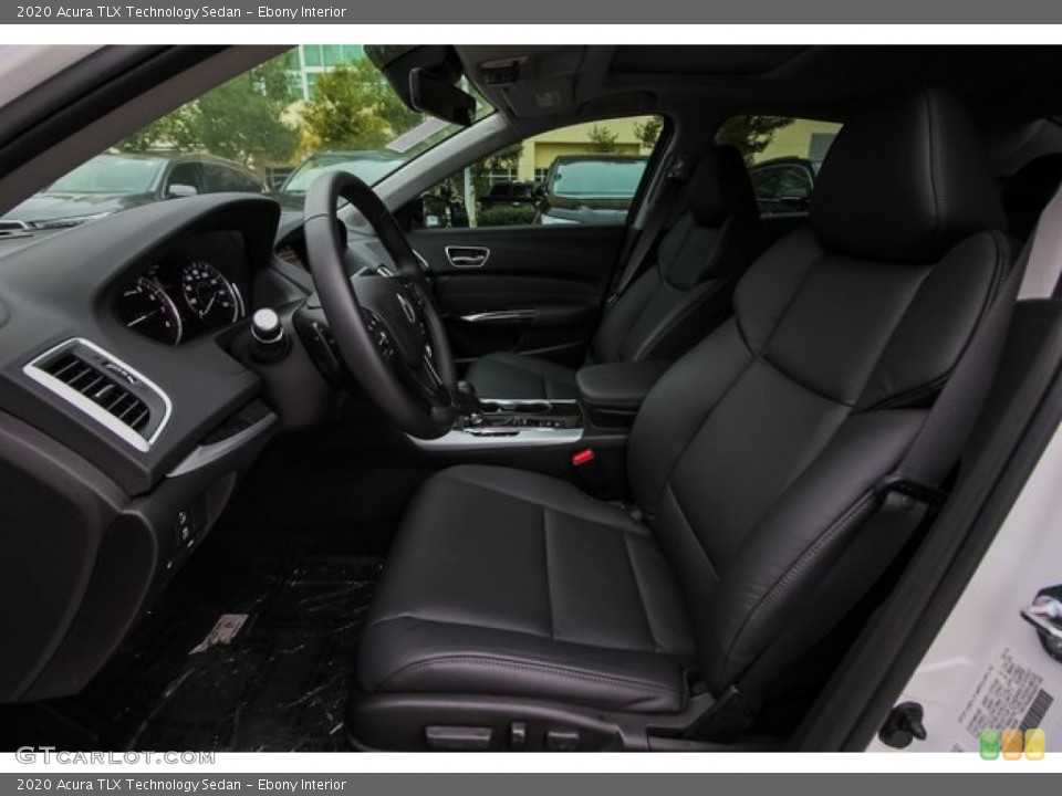Ebony Interior Front Seat for the 2020 Acura TLX Technology Sedan #134440686