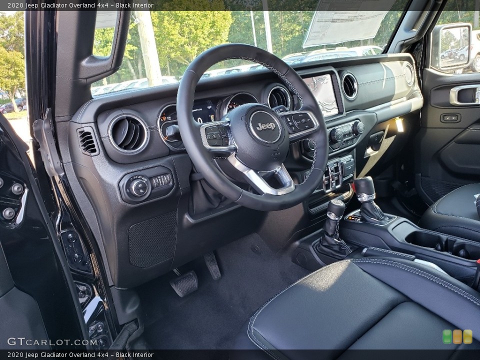 Black Interior Photo for the 2020 Jeep Gladiator Overland 4x4 #134441778