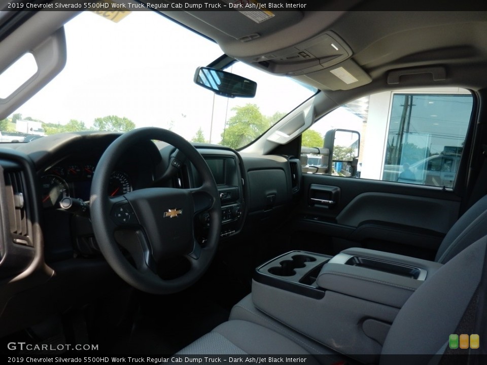 Dark Ash/Jet Black 2019 Chevrolet Silverado 5500HD Interiors