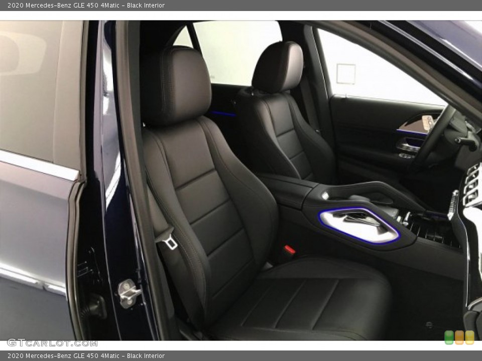 Black Interior Front Seat for the 2020 Mercedes-Benz GLE 450 4Matic #134465324