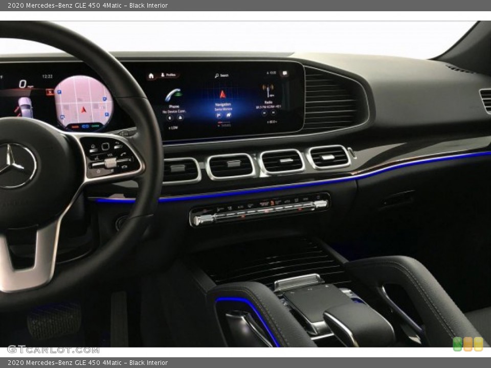 Black Interior Controls for the 2020 Mercedes-Benz GLE 450 4Matic #134465345