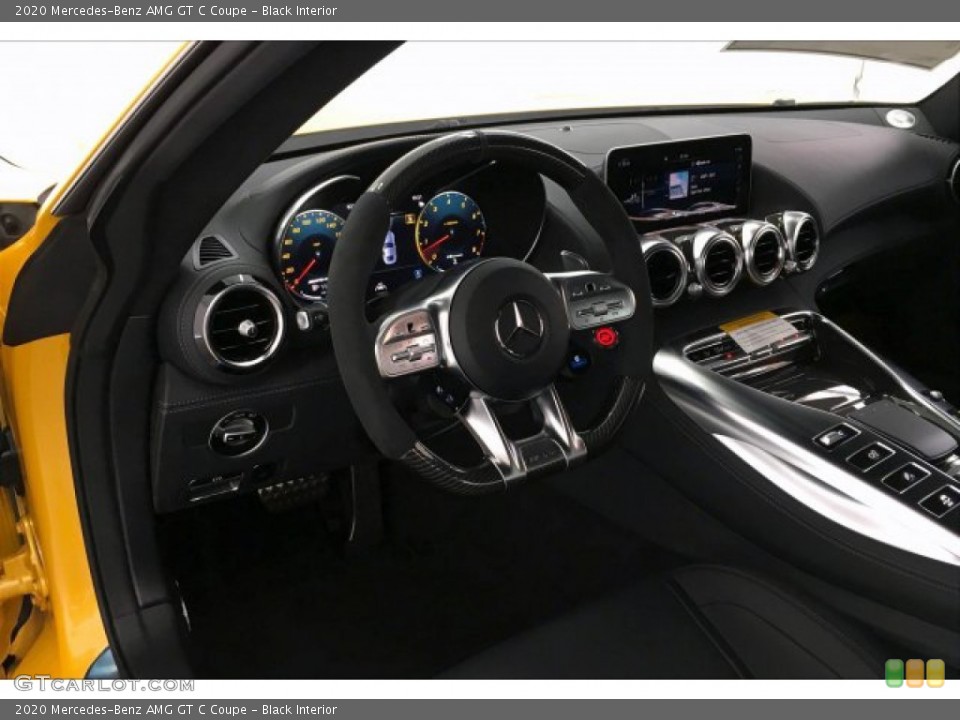 Black Interior Dashboard for the 2020 Mercedes-Benz AMG GT C Coupe #134465570