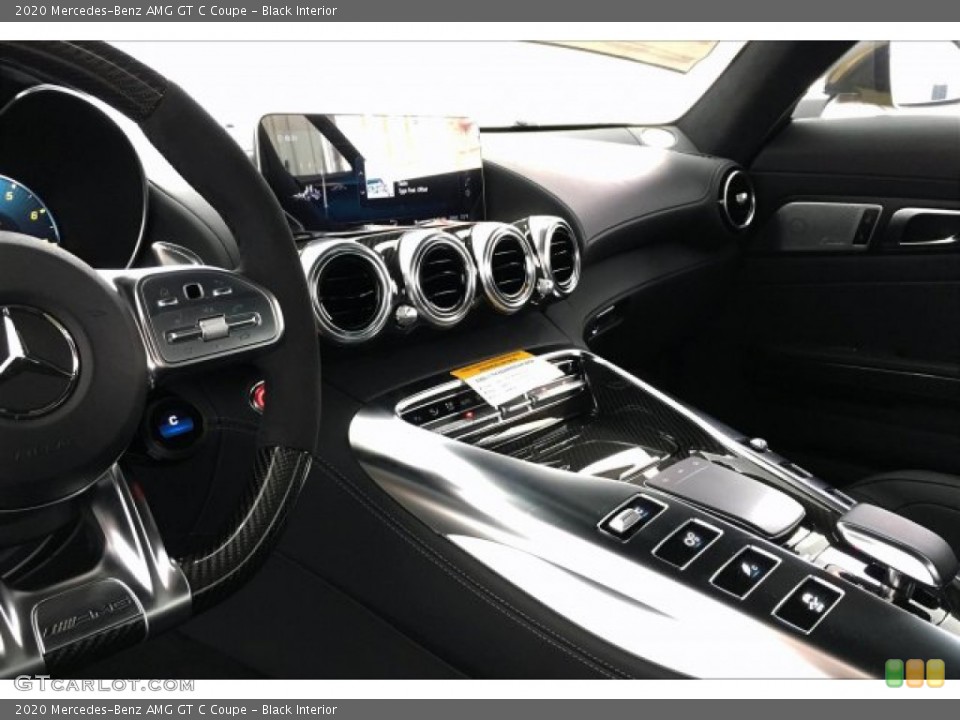 Black Interior Dashboard for the 2020 Mercedes-Benz AMG GT C Coupe #134465624