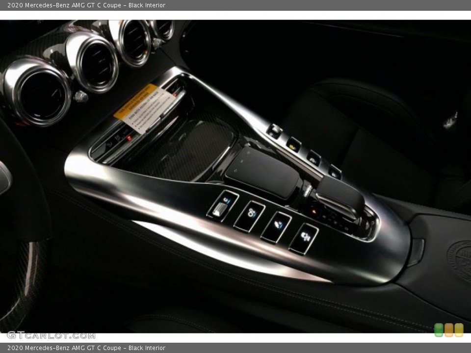 Black Interior Controls for the 2020 Mercedes-Benz AMG GT C Coupe #134465642