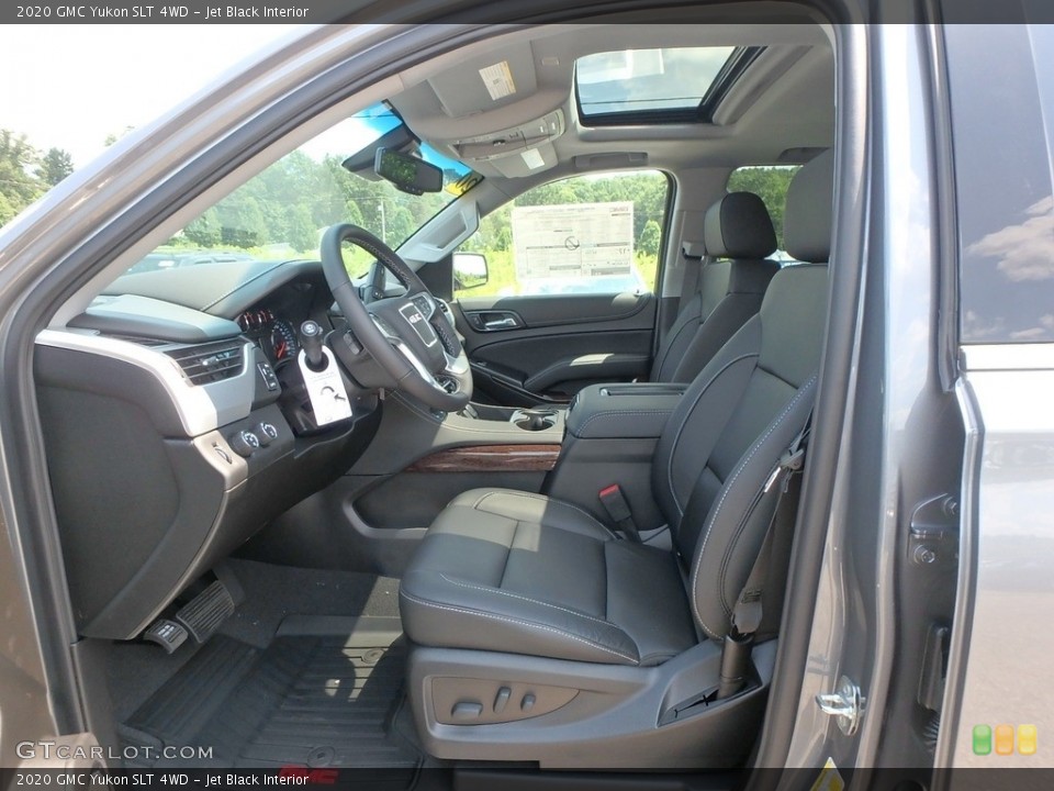 Jet Black Interior Photo for the 2020 GMC Yukon SLT 4WD #134475473