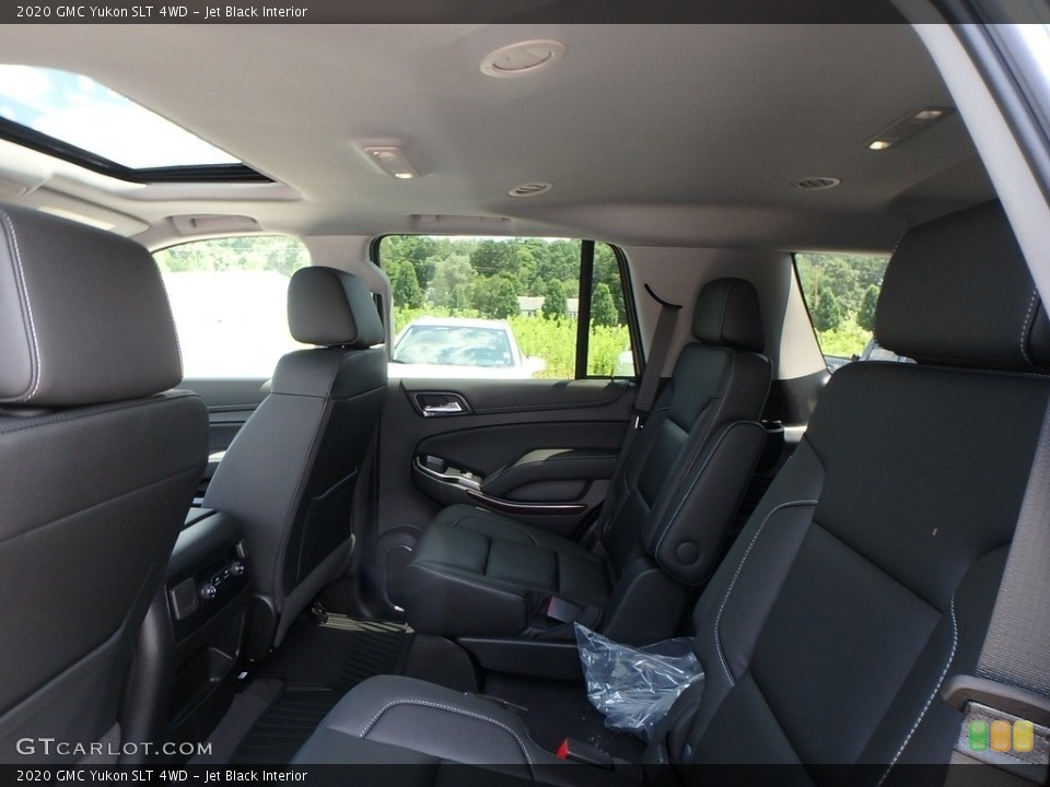 Jet Black Interior Rear Seat for the 2020 GMC Yukon SLT 4WD #134475488