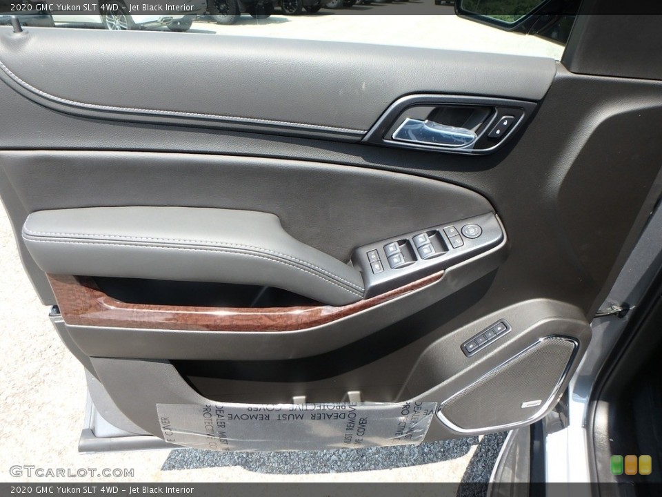 Jet Black Interior Door Panel for the 2020 GMC Yukon SLT 4WD #134475533