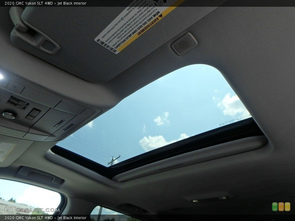 Jet Black Interior Sunroof for the 2020 GMC Yukon SLT 4WD #134475626
