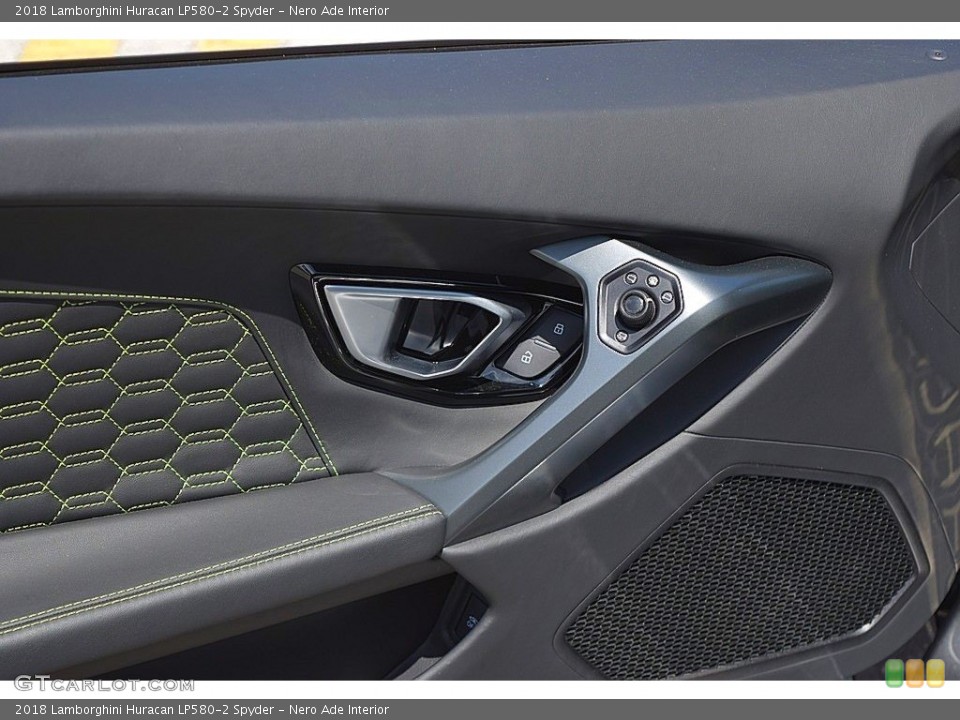 Nero Ade Interior Controls for the 2018 Lamborghini Huracan LP580-2 Spyder #134487404