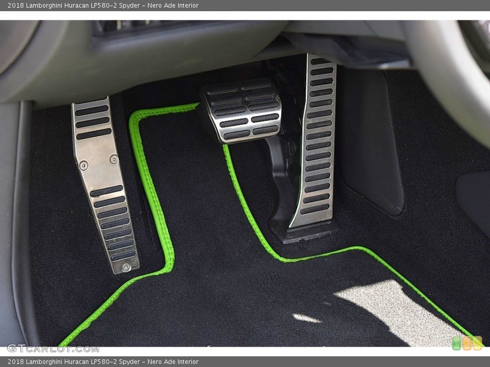 Nero Ade Interior Controls for the 2018 Lamborghini Huracan LP580-2 Spyder #134487431