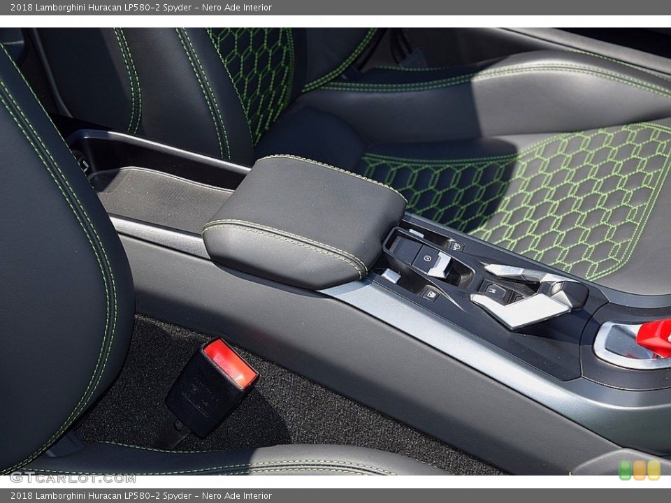 Nero Ade Interior Controls for the 2018 Lamborghini Huracan LP580-2 Spyder #134487632