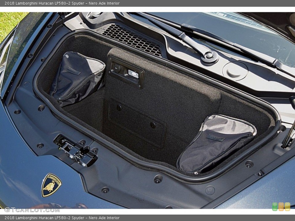 Nero Ade Interior Trunk for the 2018 Lamborghini Huracan LP580-2 Spyder #134487710
