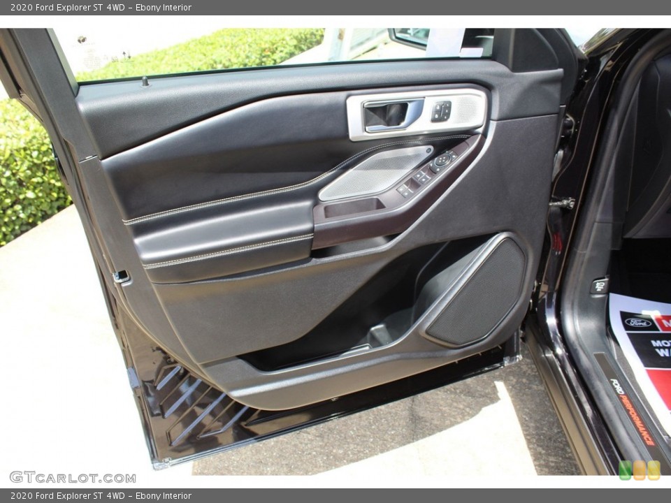 Ebony Interior Door Panel for the 2020 Ford Explorer ST 4WD #134489228