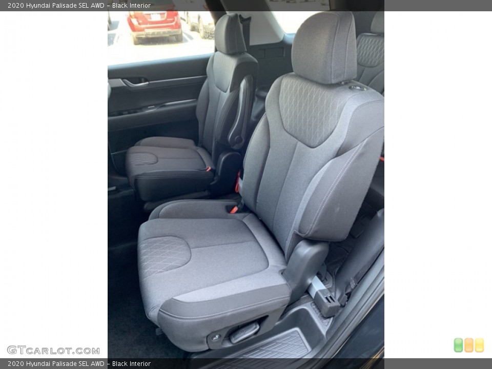 Black Interior Front Seat for the 2020 Hyundai Palisade SEL AWD #134498657